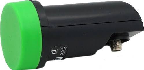 Black Eco Single 40mm Ultra HD 4K Tekli LNB