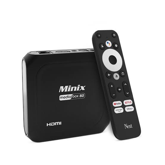Next Minix Media Box 5G 4K Ultra HD Android TV Box
